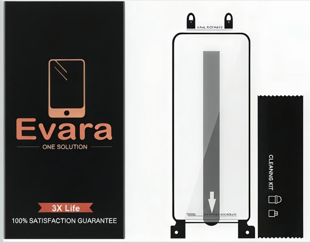 Evara Edge To Edge Tempered Glass for Oneplus 11R 5G 3d Advanced Curved Screen Protector Guard 1 Evara Edge To Edge Tempered Glass for Oneplus 11R 5G 3d Advanced Curved Screen Protector Guard